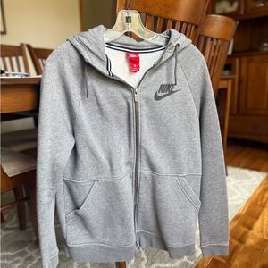 Nike Women's Gray Hoodie
